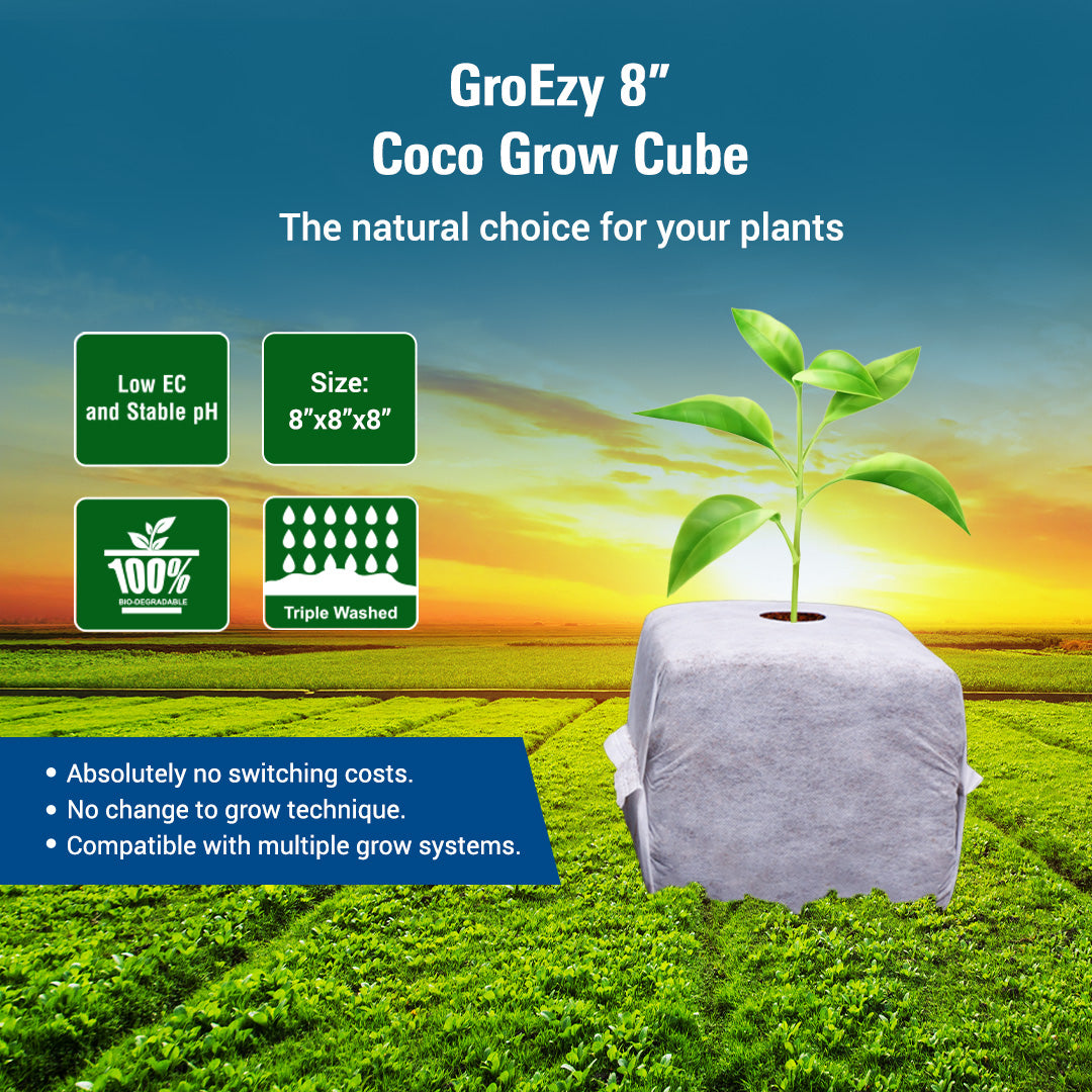 GroEzy™ 8" Coco Grow Cube