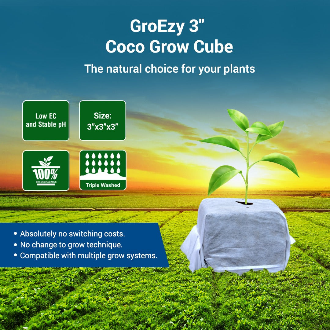 GroEzy™ - 3" Coco Grow Cubes