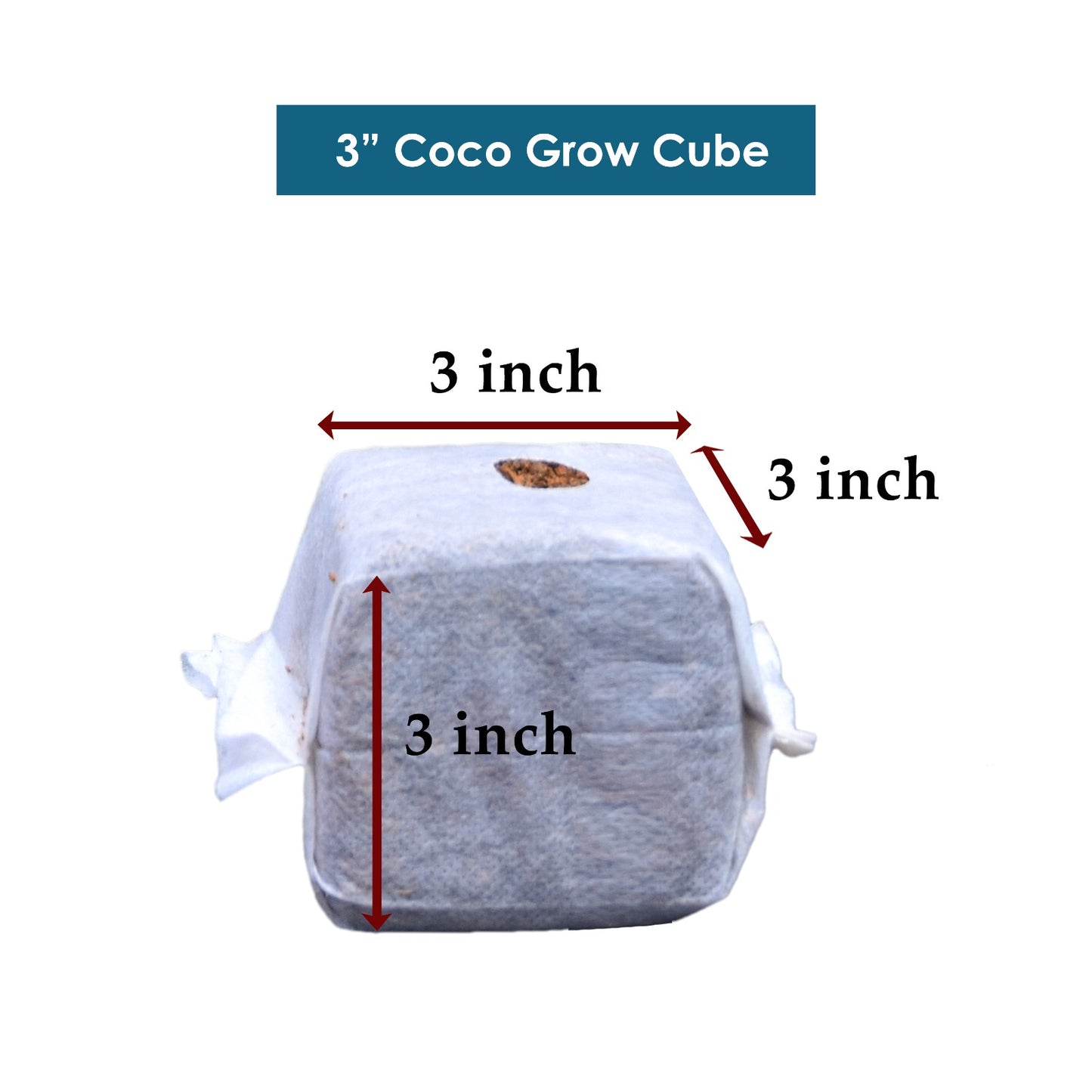 GroEzy™ - 3" Coco Grow Cubes