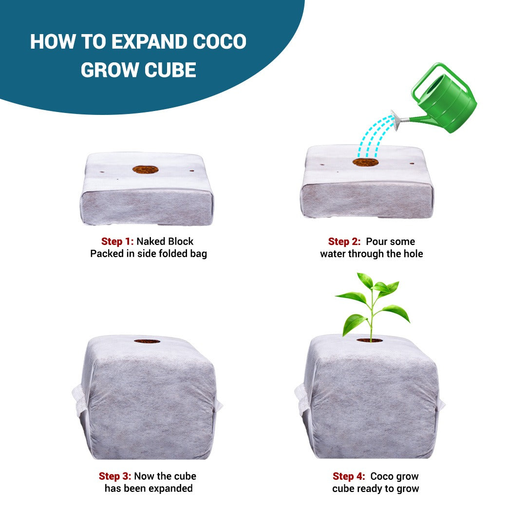 GroEzy™ 4" Coco Grow Cubes