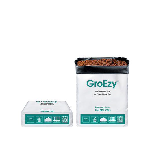 GroEzy™ 1 Gallon Expandable Pot in UV treated grow bag