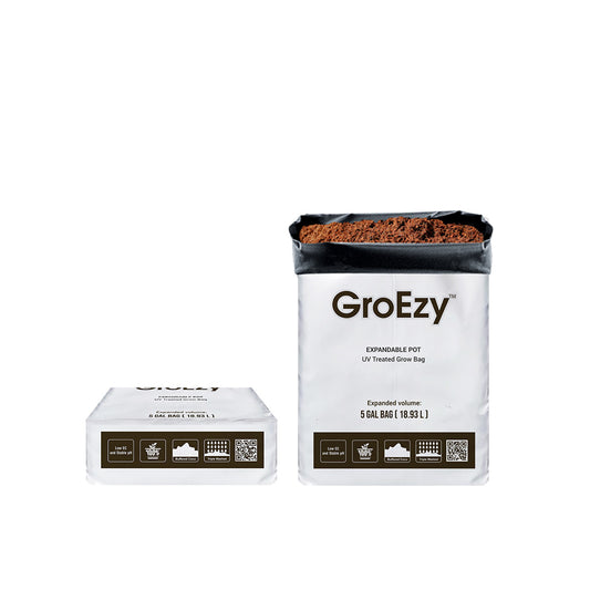 GroEzy™ 5 Gallon Expandable Pot in UV treated grow bag