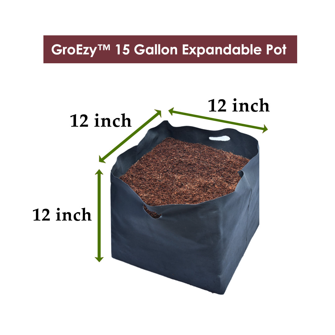 GroEzy™ 15 gallon udvidelig gryde – DenGroEzy™ 15 gallon udvidelig gryde – Den  